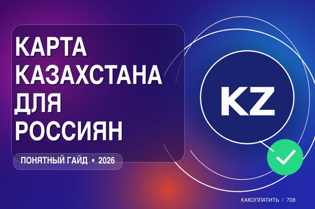 Карта Казахстана для россиян в 2026: как открыть и стоит ли овчинка выделки