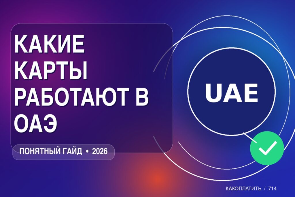 Какие карты работают в ОАЭ в 2026: чем платить в Дубае и что учесть с депозитами