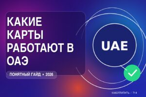 Какие карты работают в ОАЭ в 2026: чем платить в Дубае и что учесть с депозитами