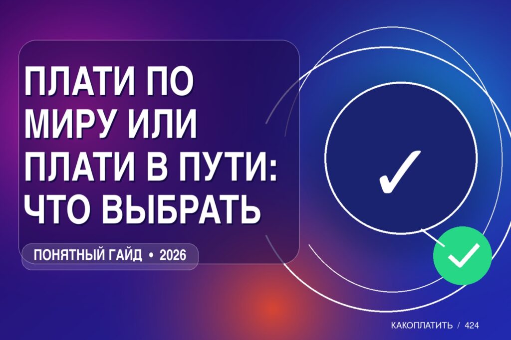 Плати по миру или Плати в пути: что выбрать в 2026